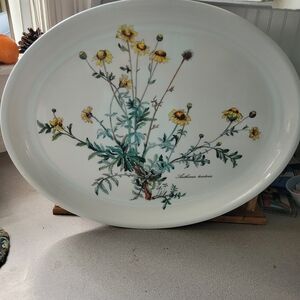 Villeroy & Boch Botanica Oval Melamine Tray 1980's